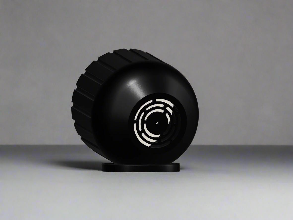 Modern 3D Printed Fluted Planter with Drainage Minimalist Decor