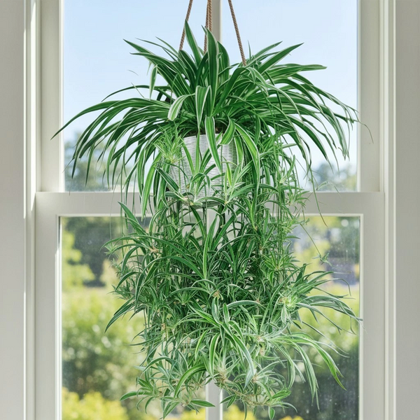 Spider Plant Rooted Cuttings Chlorophytum Comosum Indoor Live Plants